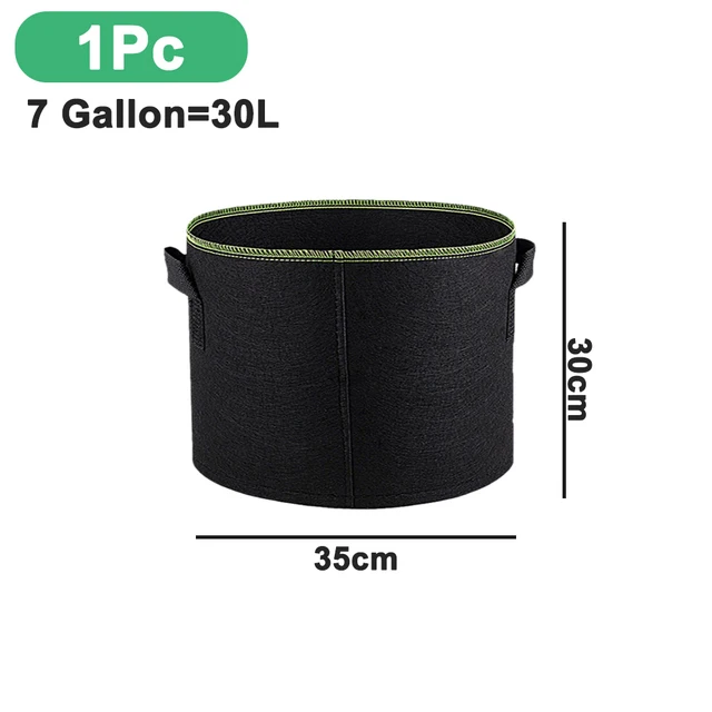 

Фетровые мешки для выращивания 3/4/5/7/10 галлонов