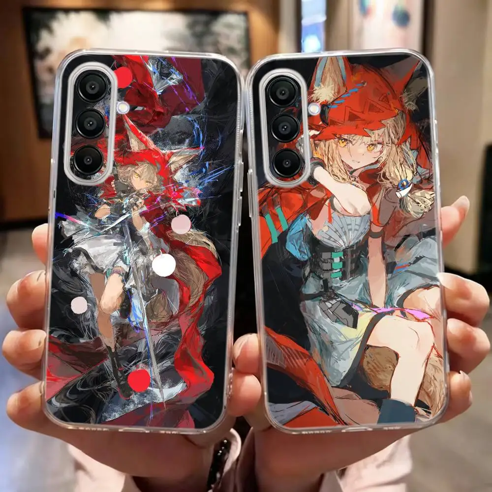 Фото Чехол для телефона Game ArknightS Endfield R-Rossi для Samsung A10,12,20,21S,30,31,40,50,51,52,70,A71, прозрачный чехол