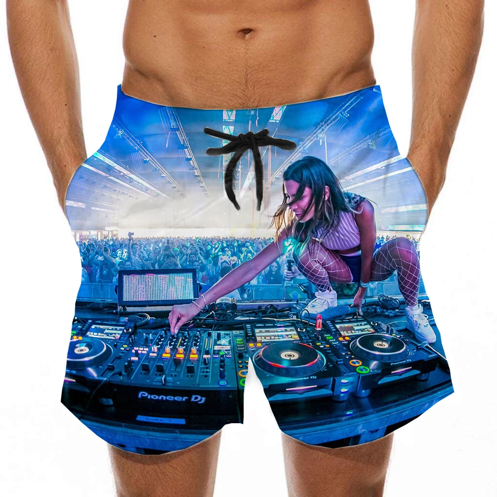 Футболка мужская с графическим принтом Повседневная рубашка 3D рисунком шорты