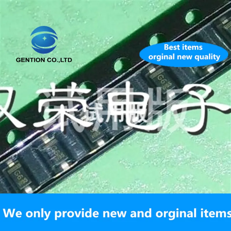 

50 шт. 100% Новый оригинальный PMEG4010CEGWX PMEG4010 SOD-123 Шелковый экран G6