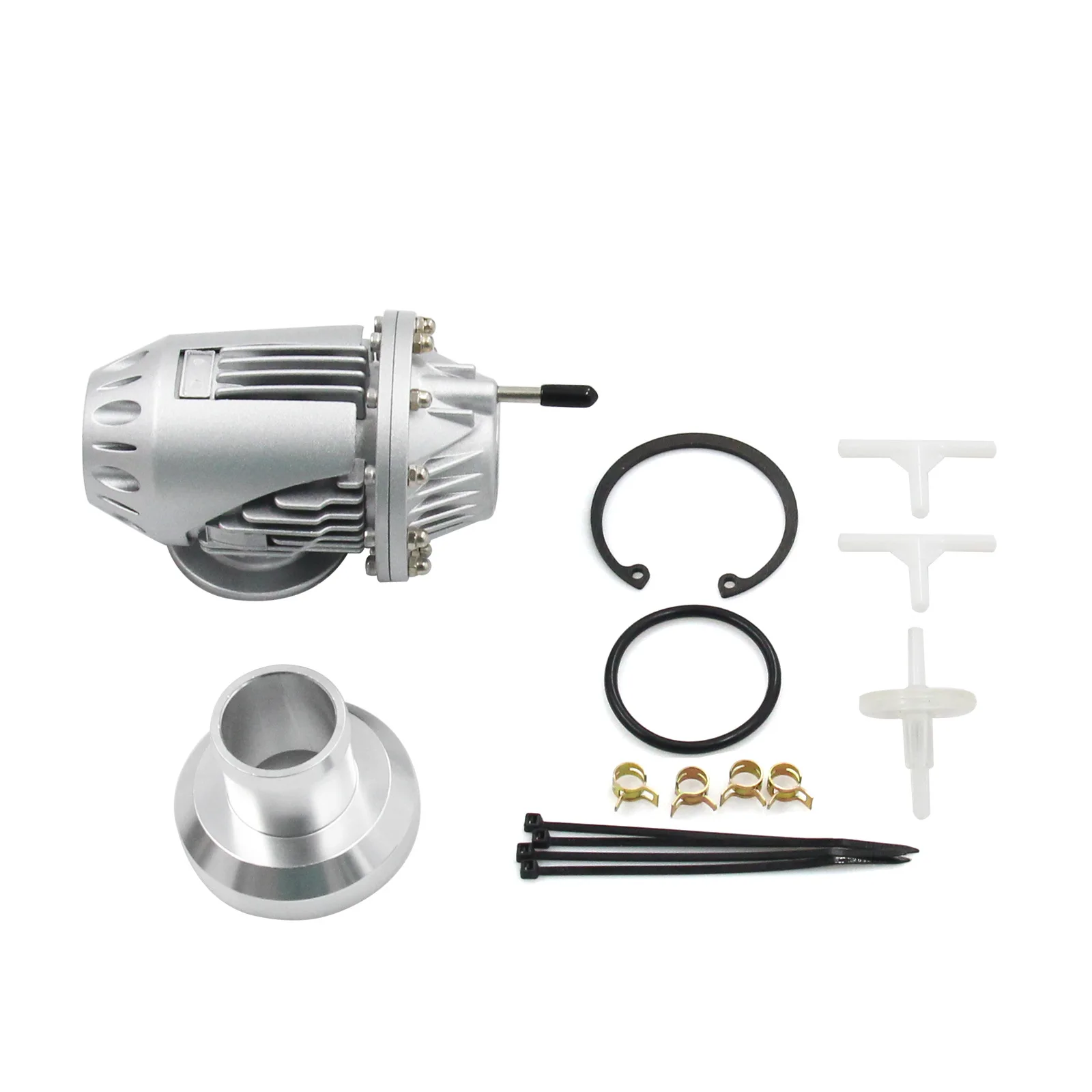 

SSQV/SQV-4 Style Adjustable PSI Turbo Boost Blow Off Valve Chrome Universal