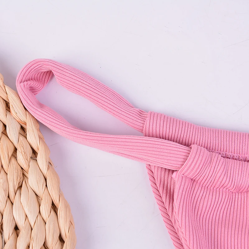 Милые Бикини Женский комплект для загара полосатый купальник купальные костюмы