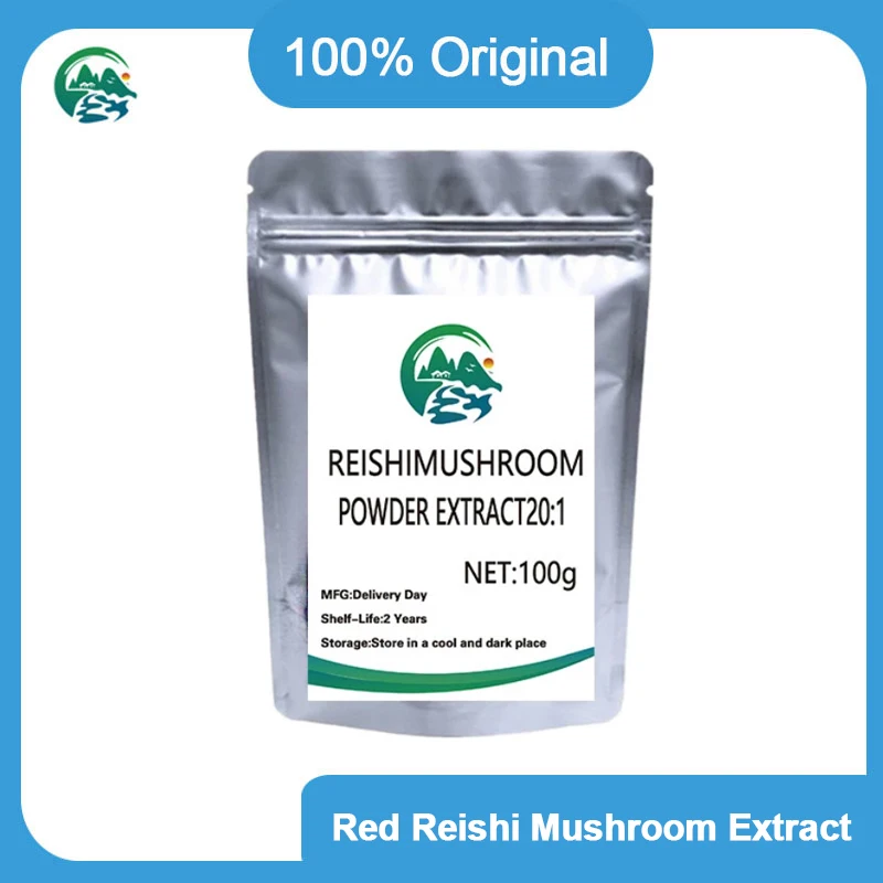 

High Quality 100% Organic Red Reishi Mushroom Extract Ganoderma lucidum Extract Festival Glitter Cream Face Gems Skin Whitening