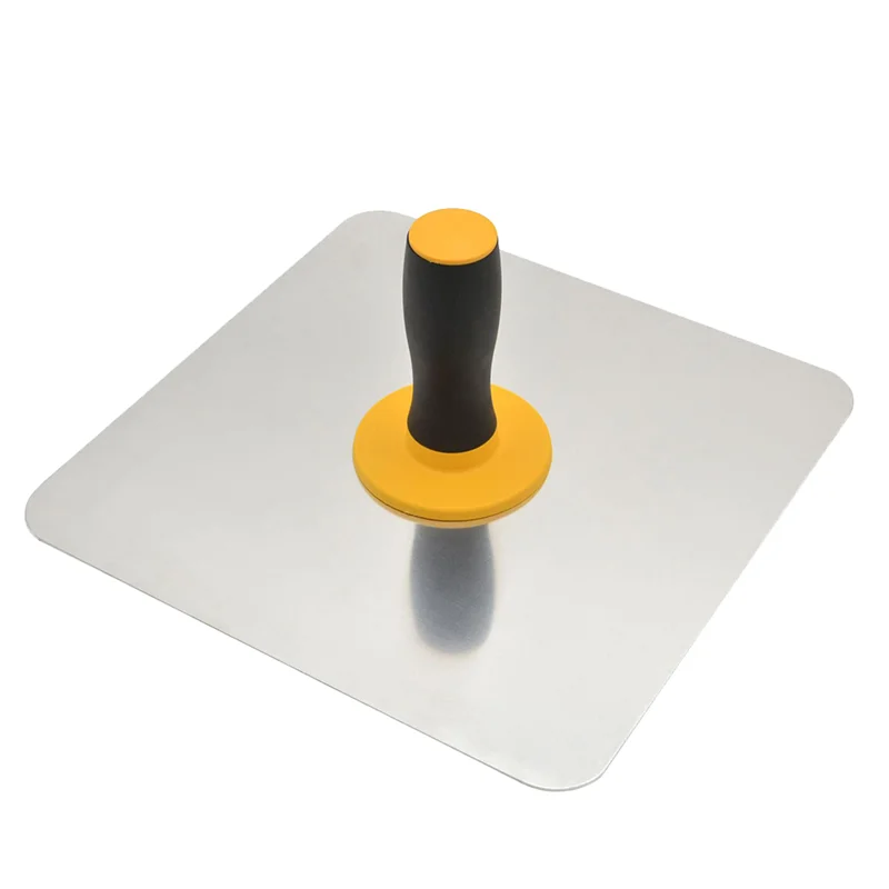 

Aluminium Plaster Mortar Board Holder with Handle, 300X300 mm Plastering Hawk Plastering Tool