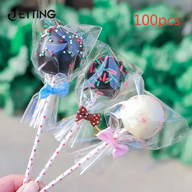 

100 шт./упаковка, пластиковые пакеты для выпечки шоколада