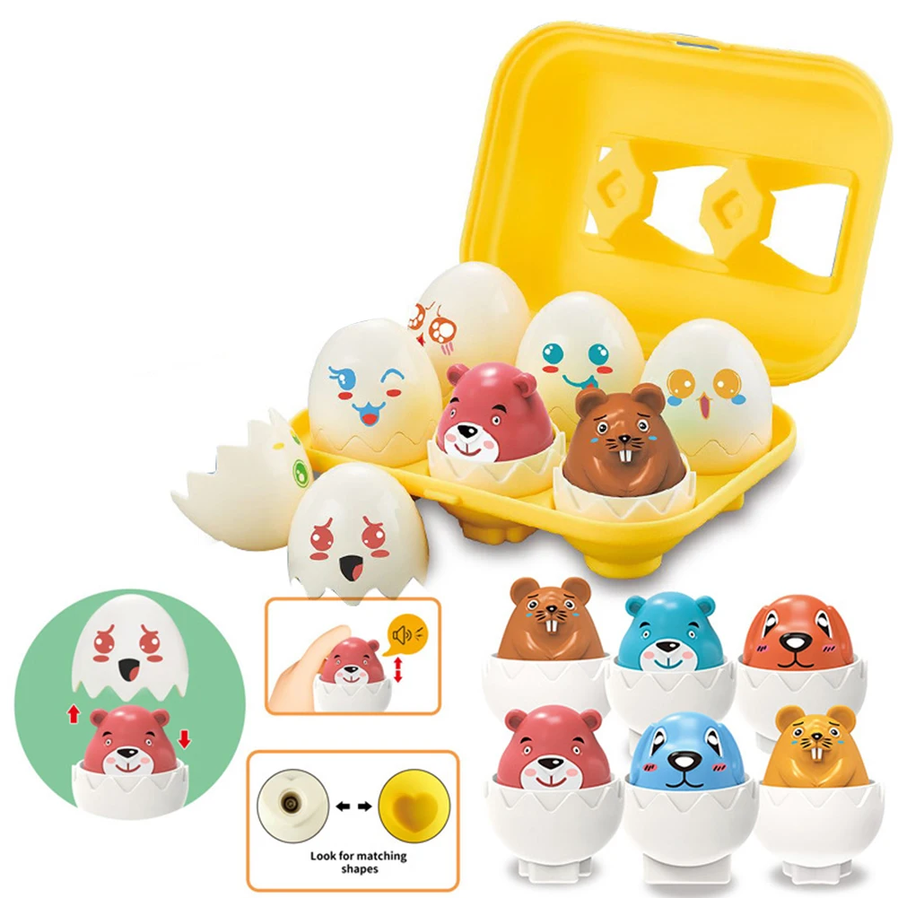 

New Children's Plastic Fun Gacha Set Enlightenment Egg Toy For Kids Toy Baby Toys Children Toys Gifts For Children's Day