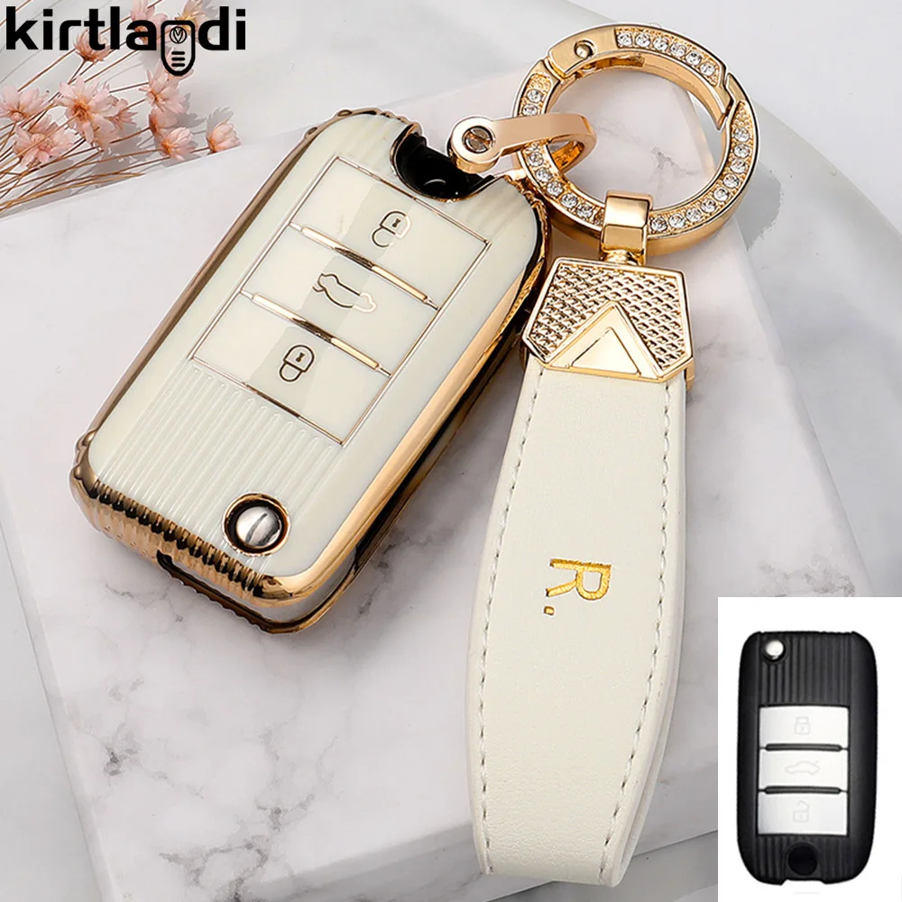 

TPU Mg3 Funda De Llave Remote Car Key Case Cover For MG ZS GS GT MG5 MG6 MG7 EMG6 For Roewe RX5 3 Button Key Holder Shell Fob