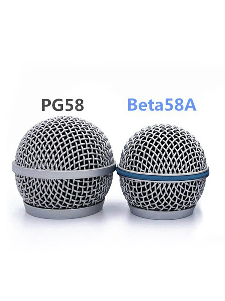 

Mesh Microphone Grill Head Microphone Grille Replacement Head DIY Parts Accessory For Shure Beta58a