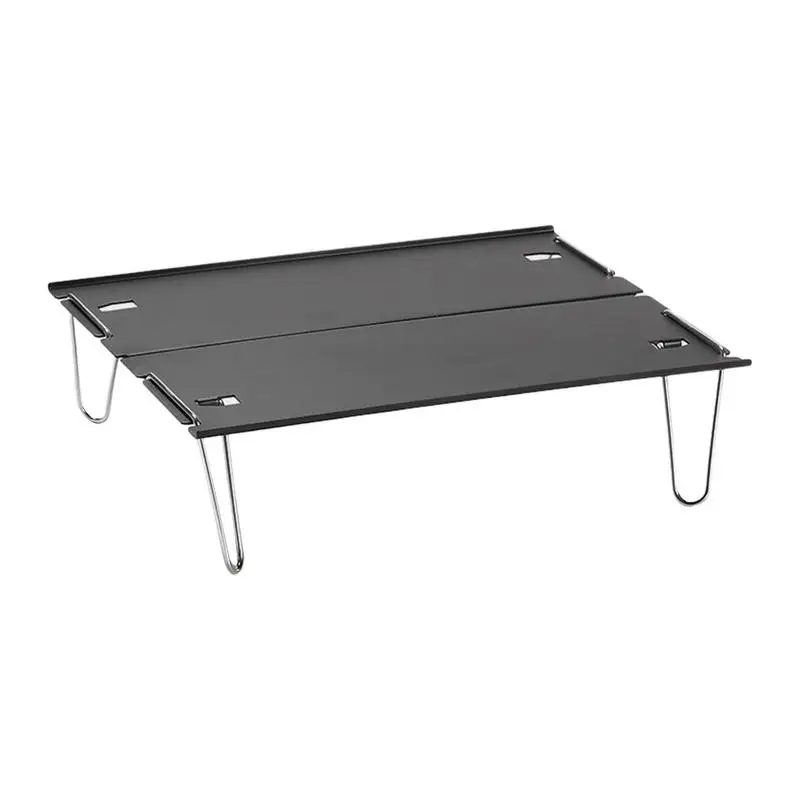 

Outdoor Camping Ultralight Portable Aluminium Alloy Folding Table Dining Mini Desk For Camping Picnic BBQ