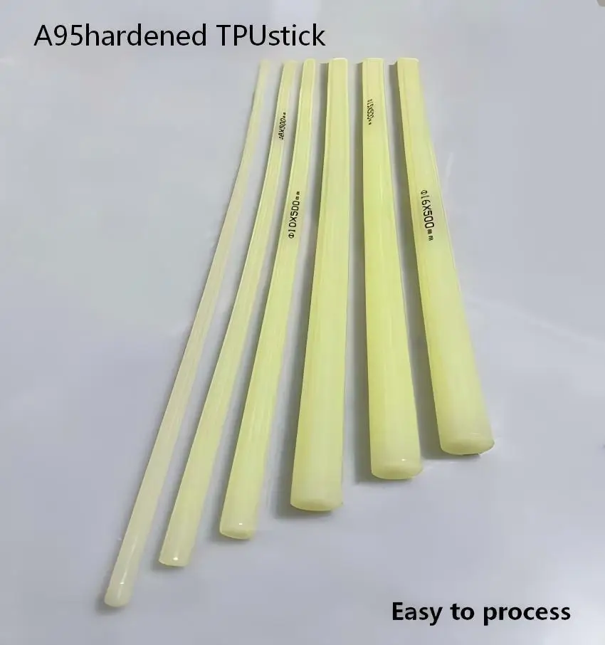 

Полиуретановые стержни ТПУ 500 мм, 4-20 мм, зеленый