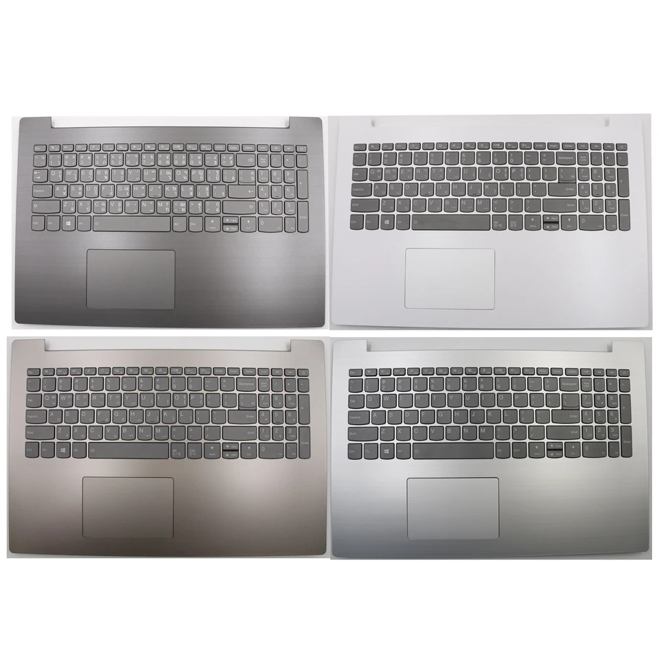 New Original for Lenovo Ideapad 330-15ICH ich Palmrest Upper Case C Cover Keyboard Backlit Korean Thai US English Silver Gray WH