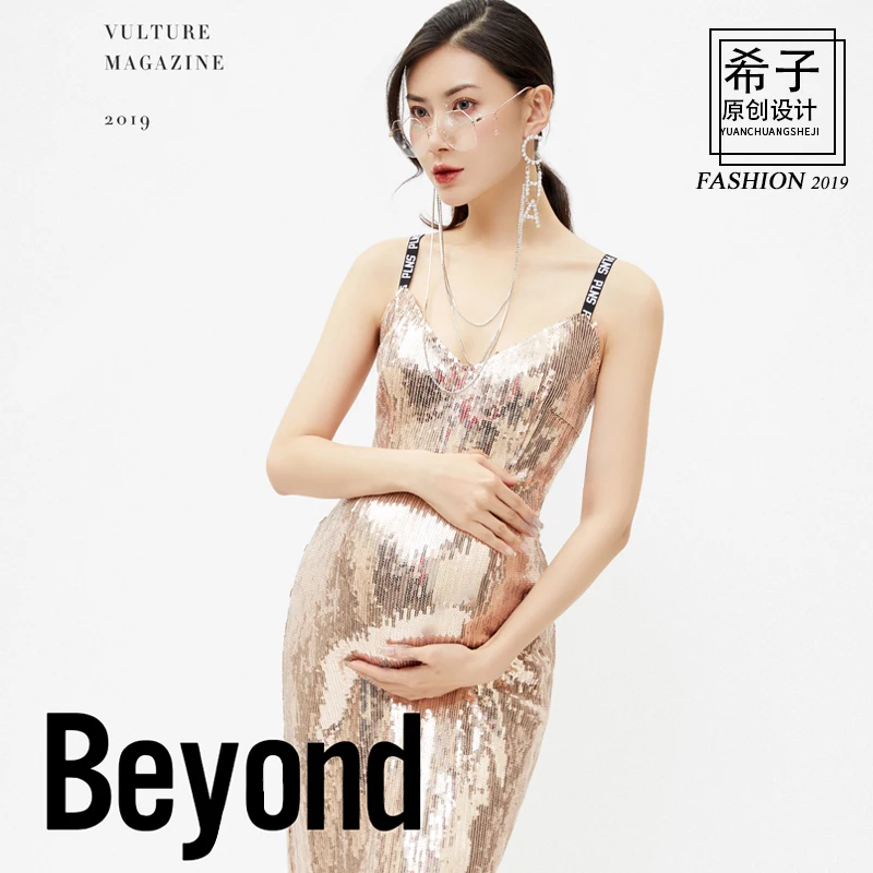 Pop It Studio Maternity Photography Clothing 2022 Exhibition New Original Design Fashion Hot Mother Theme Photo Shooting