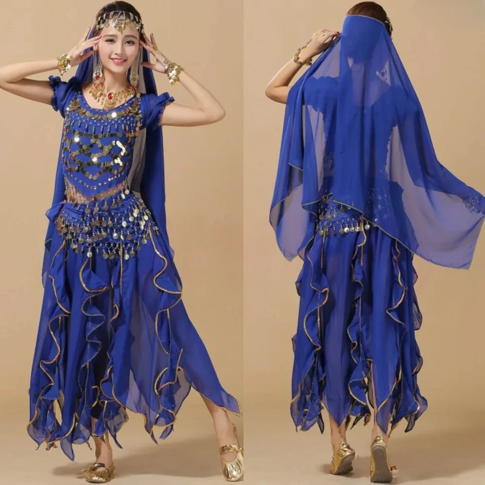 Костюм для восточного танца живота 4 шт.