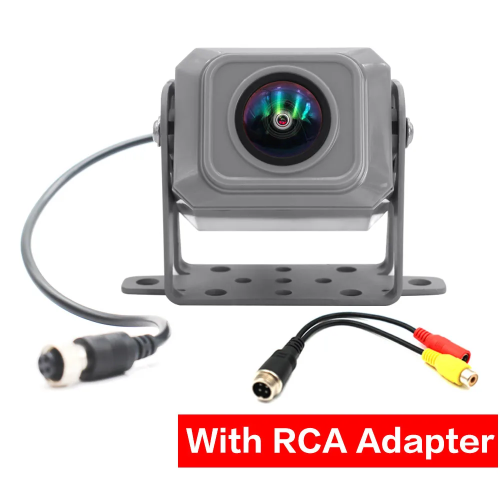 

Smartour AHD 1080P CCD камера заднего вида водостойкий HD ночного видения металлический корпус для грузовика караван автобус фургон автомобиль 4PIN/RCA