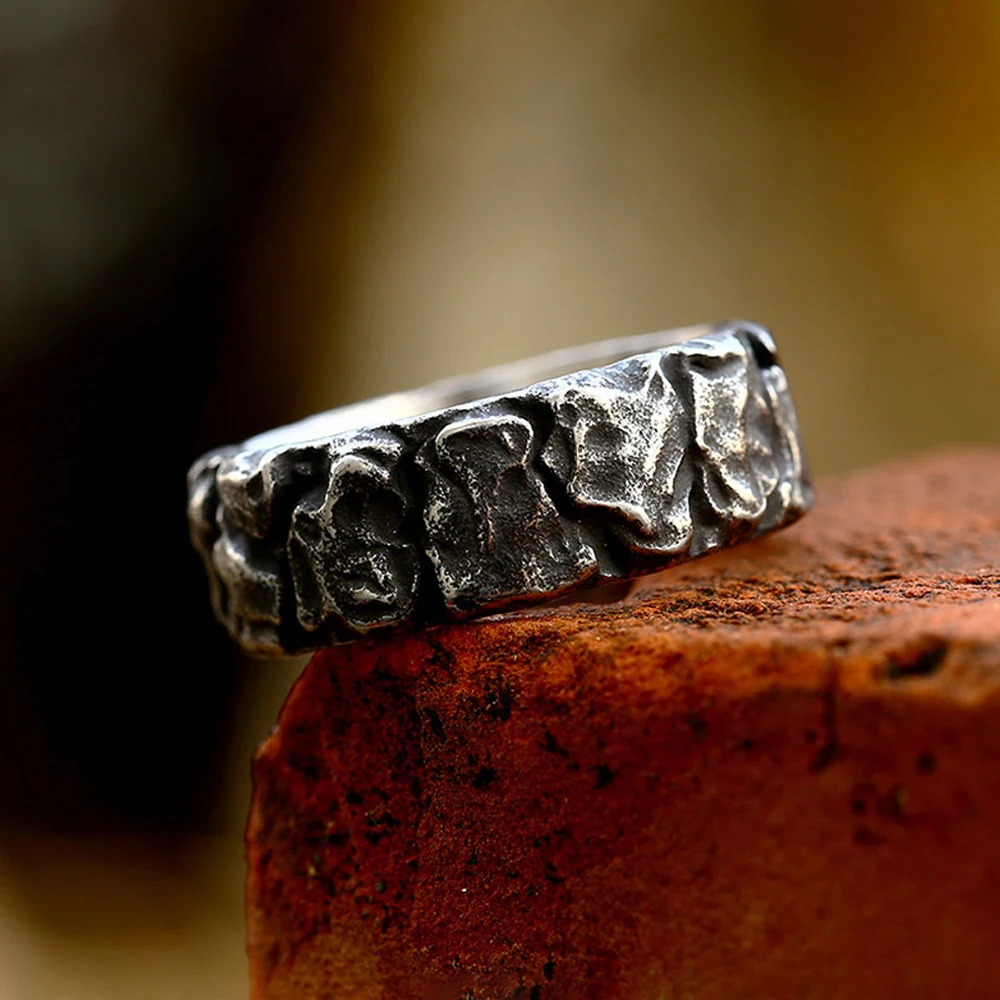 Уникальное винтажное кольцо с рунами викингов модные ювелирные изделия из