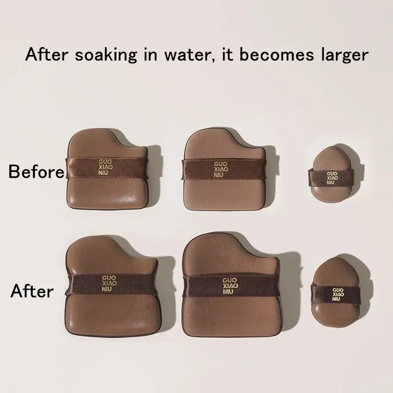 GUOXIAONIU 6 шт. блендер для макияжа слойки рассыпчатая пудра тональный крем BB