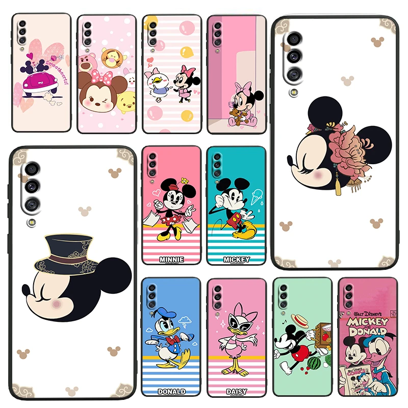 

Disney Cute Mickey Mouse Phone Case For Samsung A32 A52 A52S A72 A02 A22 A03 A02S A03S A13 A53 A73 A23 A13 4G 5G Lite Core Black