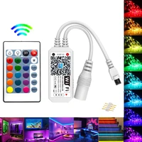 24k wifi remote led strip light controller remotely sensor for wall lamp wireless dc 12v rgb lighting butt plug 4 pins connector