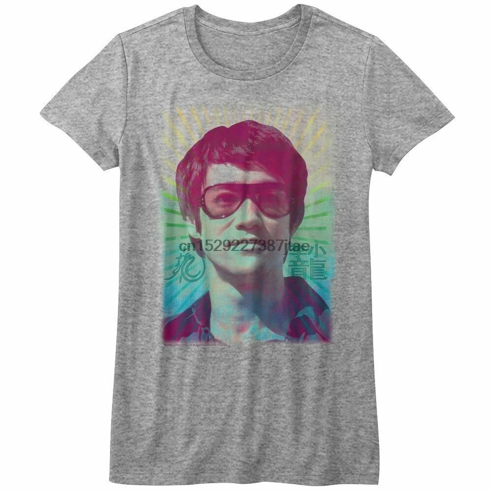 Брюс Ли-дуга-en-Небесно-американская Классическая-футболка юниора |