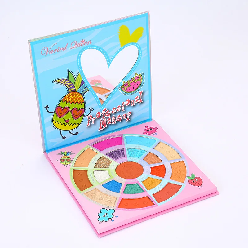 

19 Colors Eye Shadow Plate Waterproof Colorfast Goods Glitter Blush Easy To Color No Falling Out Makeup Eyeshadow Palette