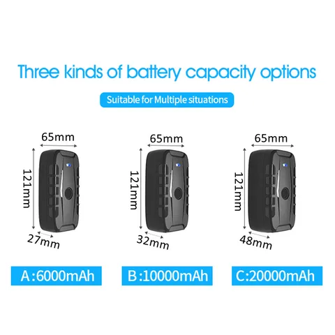 Сильный магнит для бесплатной установки, 2G GPRS трекер, контейнер для багажа, прицеп, устройство отслеживания GPS автомобиля