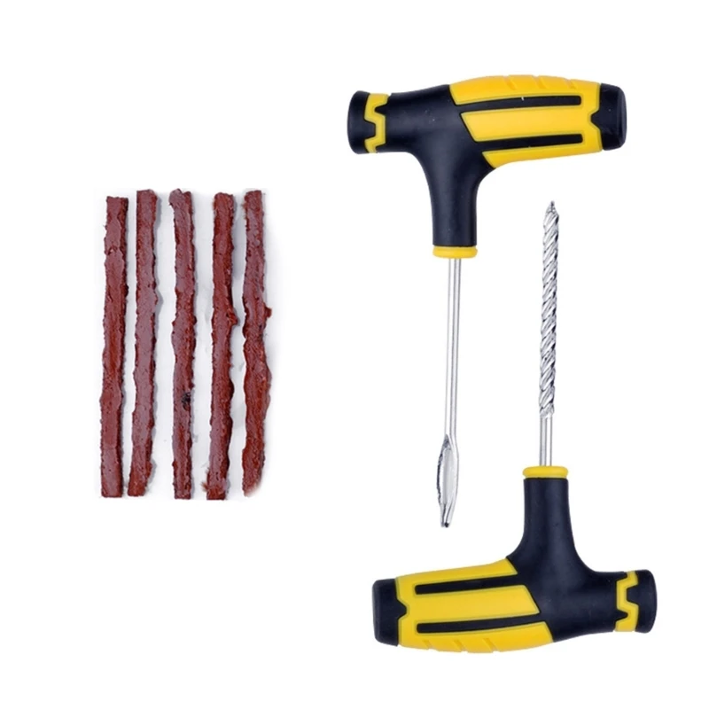 

Набор проколов шин с резиновыми полосками, Т-образная рукоятка шины, модель J60F