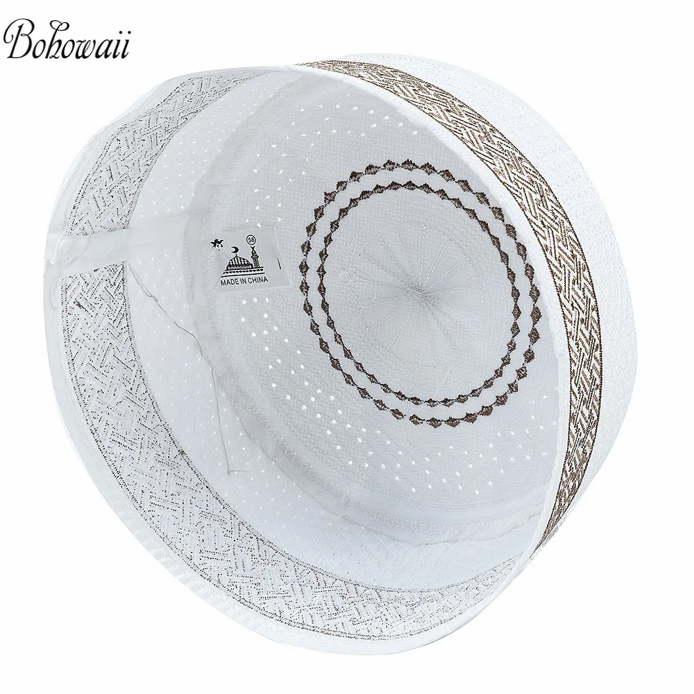 Мусульманская шапочка BOHOWAII для мужчин головной убор мусульманская Мужская с