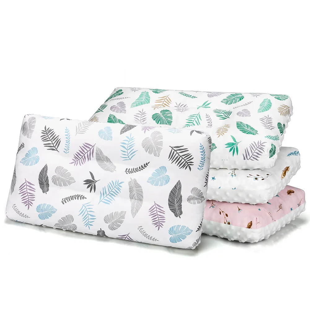 

Class A Cotton Children's Pillow Bean Velvet Infant Comfort Pillow Kindergarten Baby Nap Double-Ssided Travesseiro Baby Items