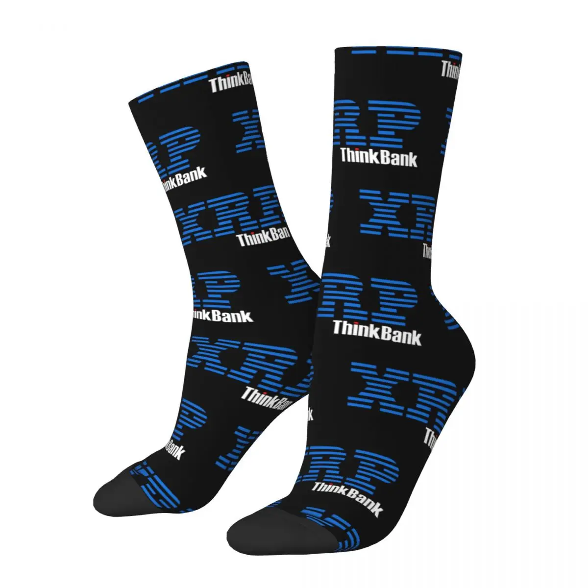 

Winter Warm Cool Men's Women's Ripple Cryptoboy Cryptocurrency Socks Block Chain Money Sweat Absorbing Middle Tube Socks
