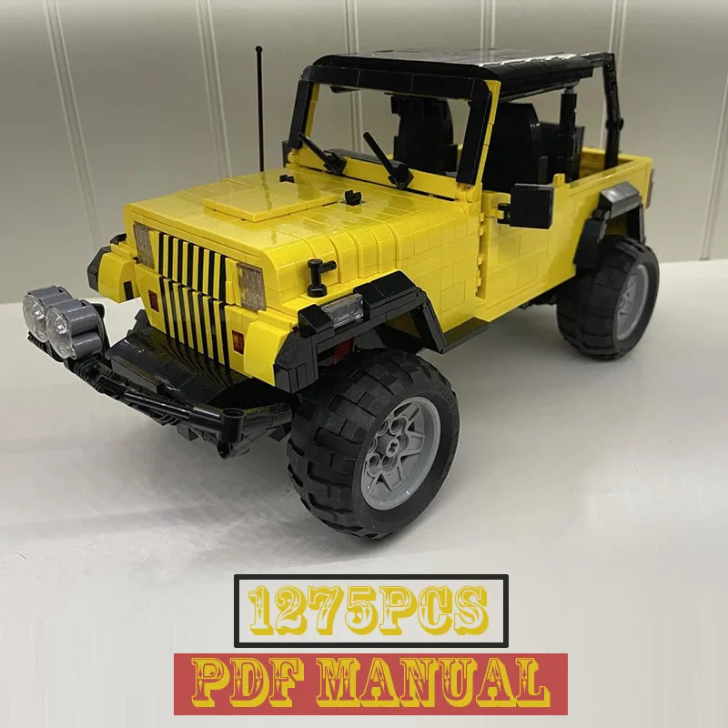 

MOC-26875 Off-Road Jeep 1275PCS Building Blocks Set Sports Super Model Toys Children Christmas Birthday Gift Set