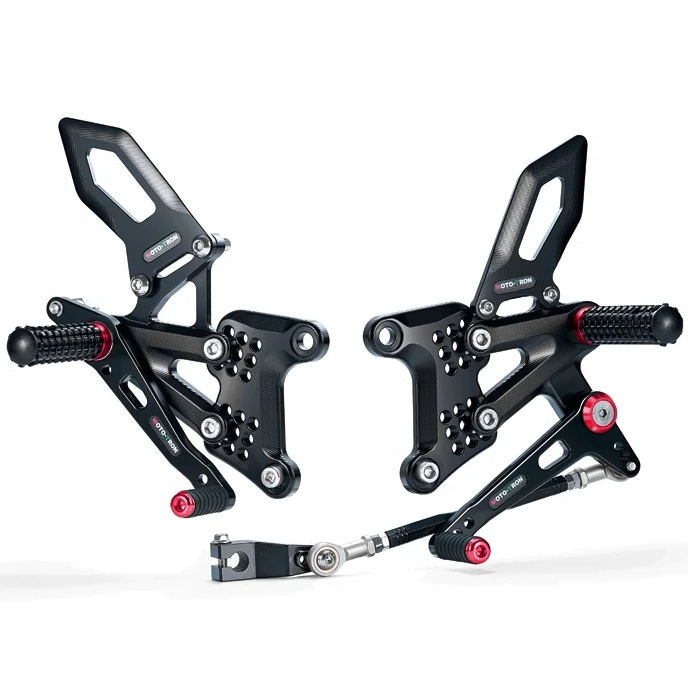 

ZX6R задняя подножка, подставки для ног, модифицированные детали для KAWASAKI ZX-6R ZX636 2009-2024, аксессуары для ремонта из алюминиевого сплава с ЧПУ