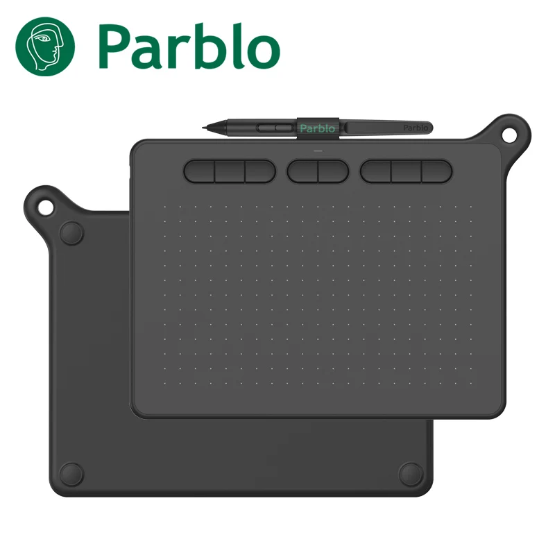 

Графический планшет Parblo Ninos M, 9*5 дюймов, Поддержка Android, идеально подходит для рисования, OSU онлайн-обучения