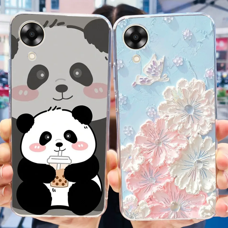 Мягкие силиконовые ТПУ чехлы для телефонов OPPO A17K чехол Oppo A17 A 17 17K 4G CPH2471 CPH2477 с