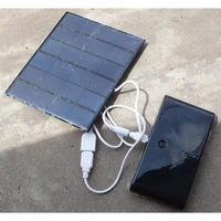 usb solar panel outdoor 5w 5v portable solar charger panel climbing fast charger polysilicon travel diy solar charger generator