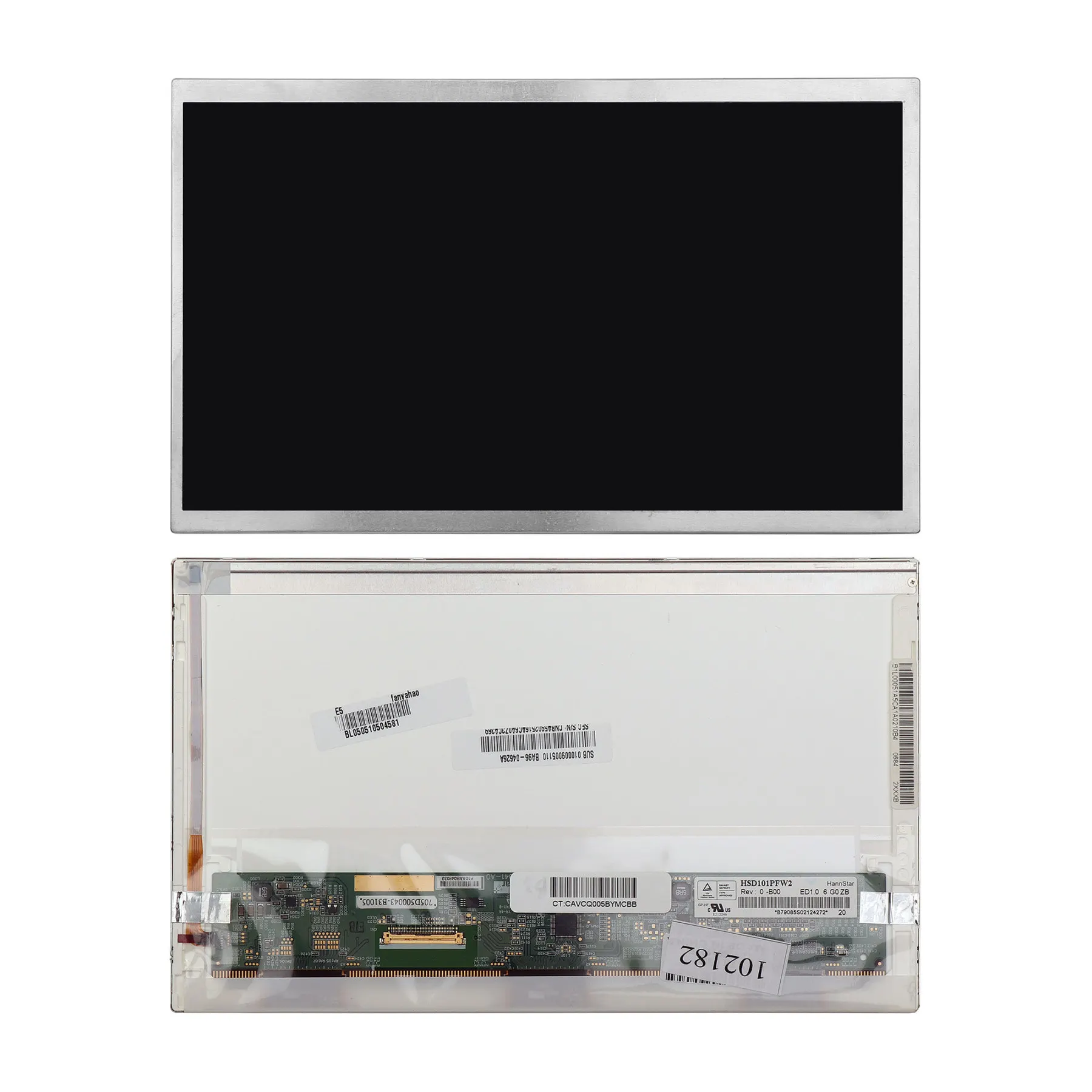 Матрица для ноутбука 10.1" 1024x600 WSVGA 40 pin LVDS Normal LED TN без крепления матовая. PN: CLAA101NC05.