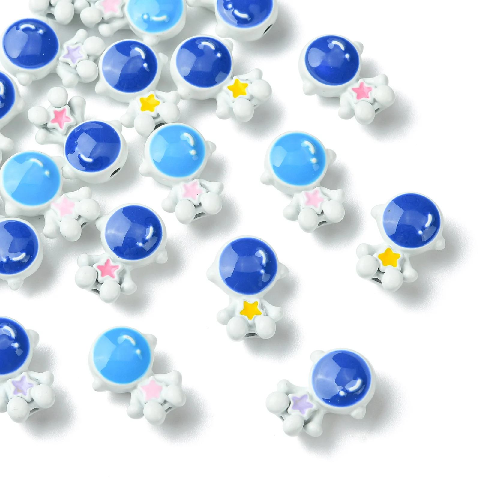 Эмалированные бусины Pandahall &quotВселенная&quot 20 шт.