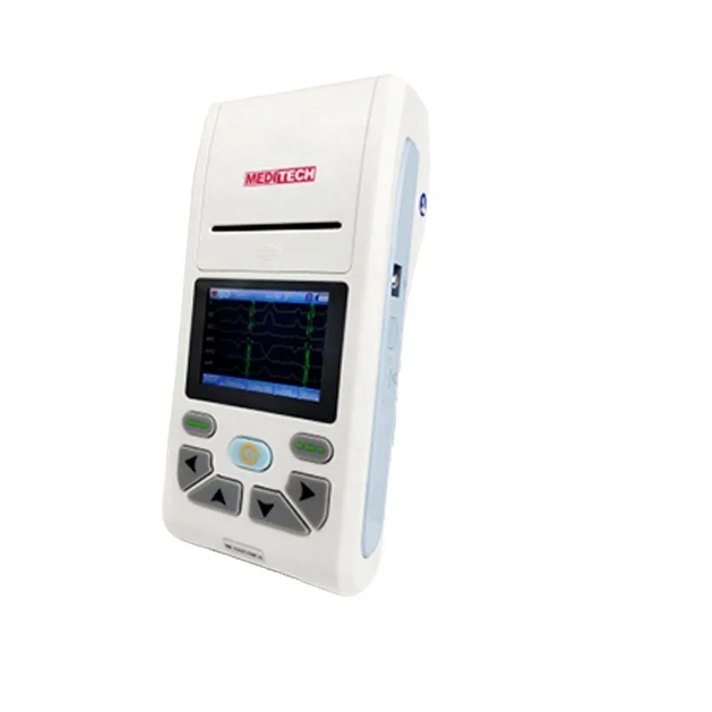

High Quality Touch TFT screen Portable 3 Channel ECG Machines comes with PC Software for data transfer
