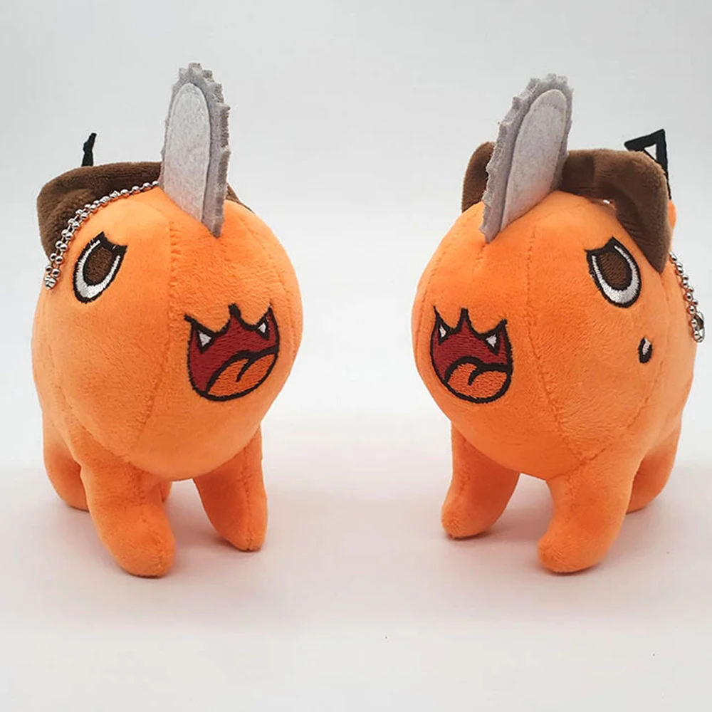

20Pcs/Lot Chainsaw Man Pochita Keychain Anime Plush Doll Toy Pendant Chainsaw Dog 10cm Stuffed Doll Cosplay Christmas Gifts