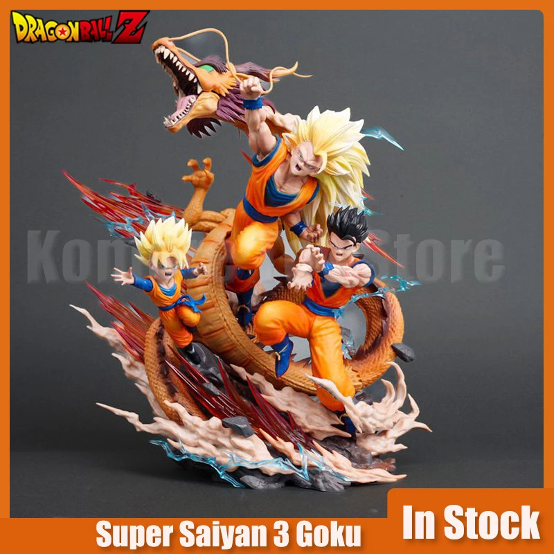Фигурка Dragon Ball Son Goku фигурки Super Saiyan 3 Gohan героев статуя из ПВХ модель куклы