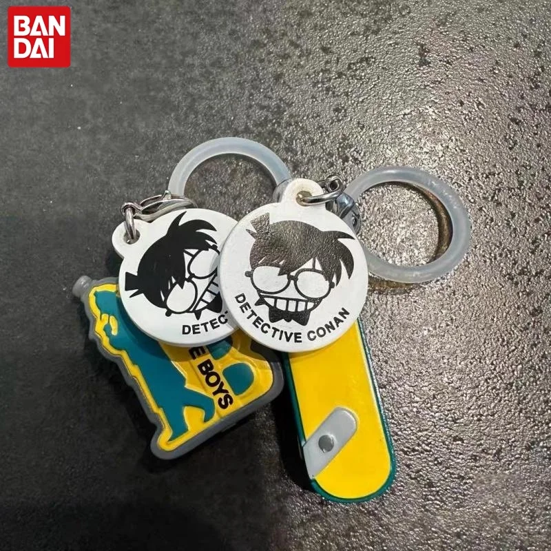 Фото Брелок Bandai «Детектив Конан», мини-фигурка GP, галстук-бабочка, зонт, подвеска на сумку, коллекционная аниме-игрушка, подарок №5