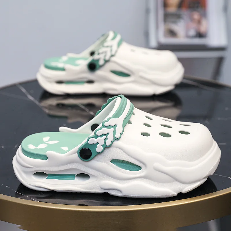 Сандалии мужские/женские пляжные на толстой подошве модные кроссовки для дома