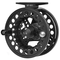 sf fly fishing reel 345678wt fly reel large arbor aluminum alloy body for trout bass carp pike panfish