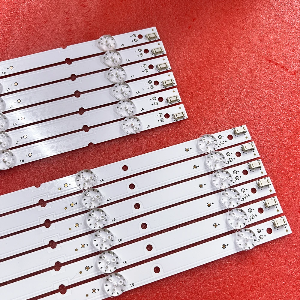 12 шт. светодиодная подсветка для MS-L2021-L RF-AZ650E30-0601A-05 A1 RF-AZ650E30-0701B 65PUH6188/96 65PUF6112/T3