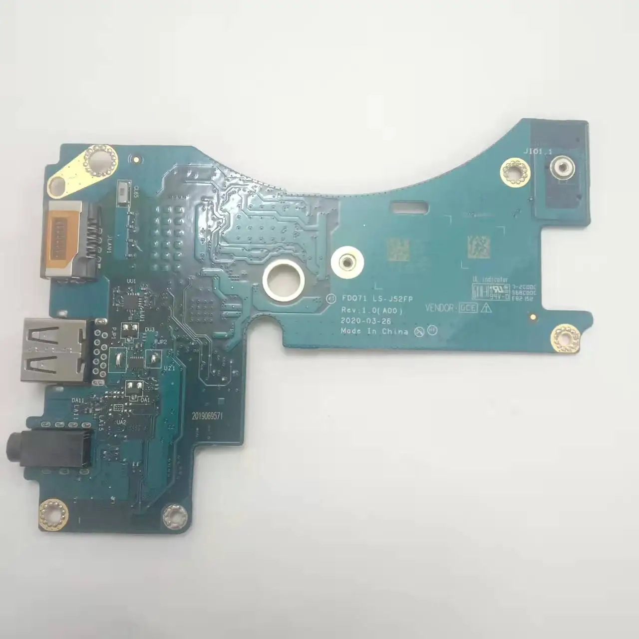 

FOR Dell Alienware M17 R2 USB AUDIO NETWORK BOARD LS-J52FP 0KJJCW KJJCW