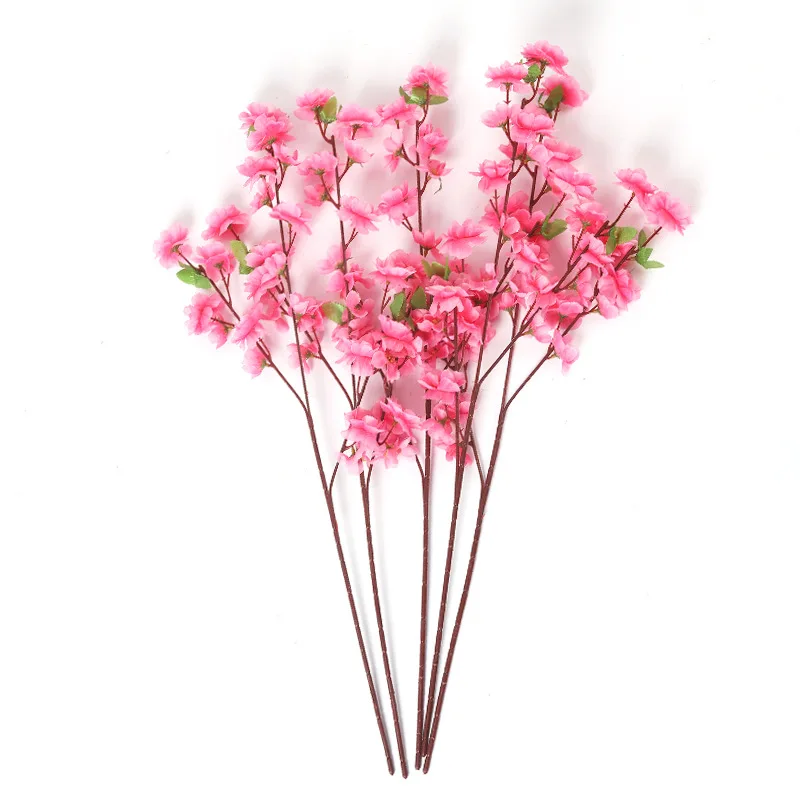 

Simulation of peach tree branches dried flowers cherry blossom living room decorative branches fake tree decoration