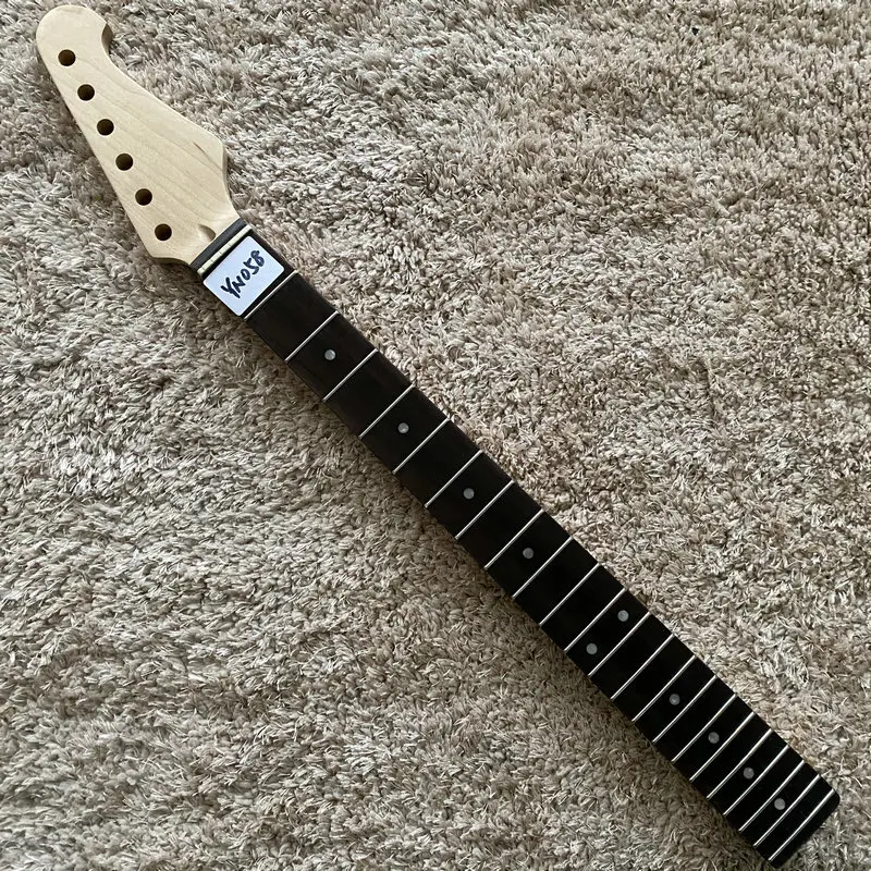 

Гриф для гитары ST, клен с палисандровым деревом, 22 лада, 648, масштабная модель, готовая, без логотипа, «сделай сам» и замена