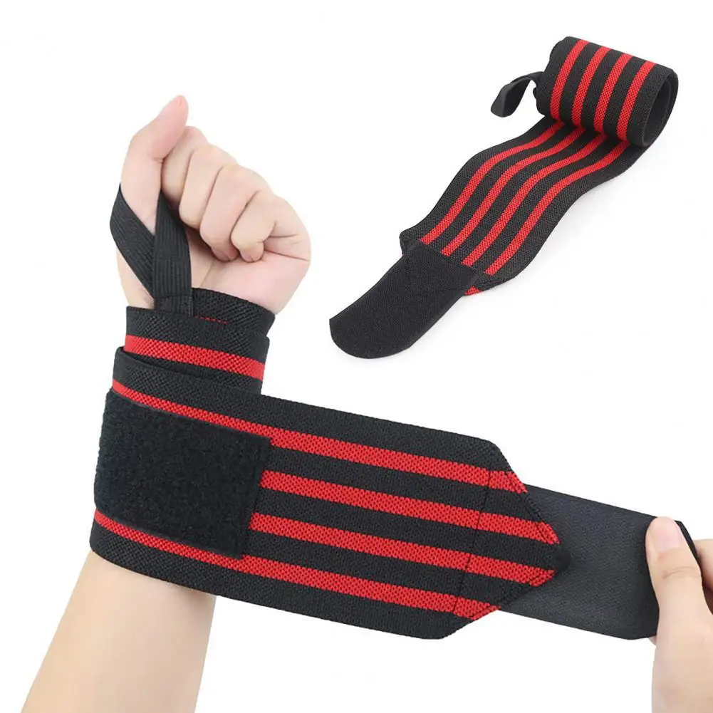

Practical 1 Pair Great Outdoor Gym Fitness Bandage Braces Multifunctional Sports Wristbands Durable for Running