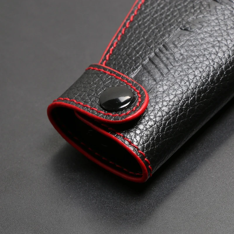 Кожаный чехол для автомобильного ключа брелок Mercedes Benz W204 W203 W205 W211 C S E Class GLA GLK