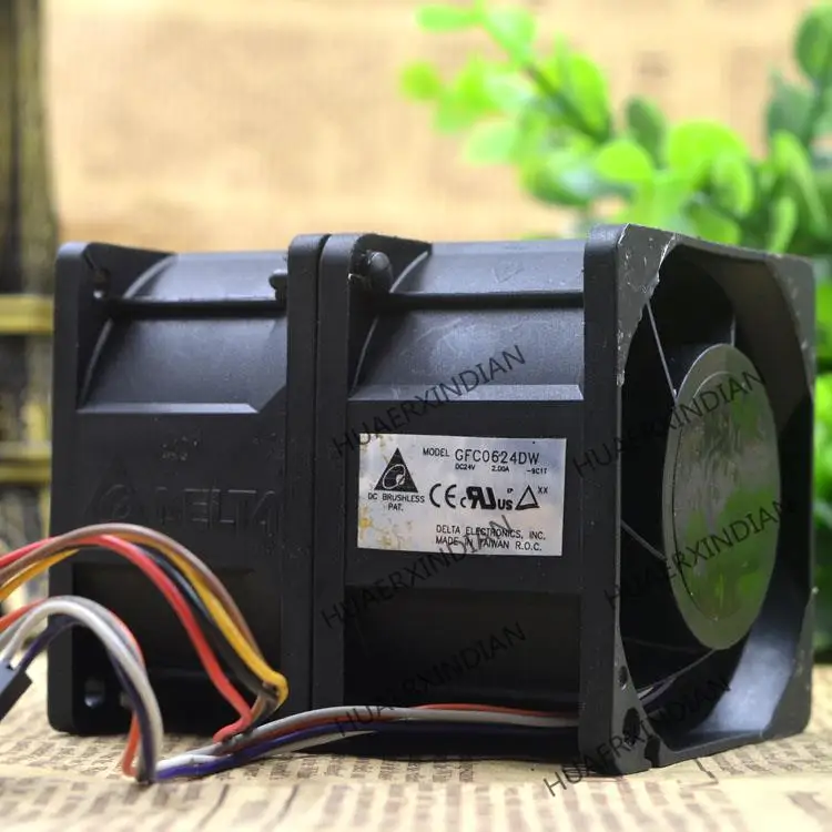 

New GFC0612DW 12V 3.0A 6CM 6076 Cooling Fan Assembly Kit