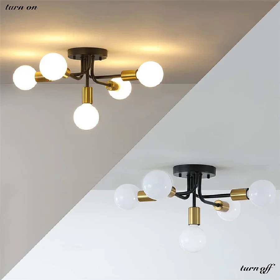 

Modern Luxury Ceiling Lamp Indoor Lighting For Living Room Dining Room Minimalist Personality Ceiling Lights Home Decoration